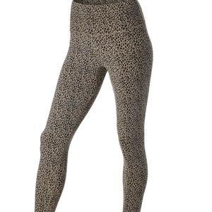 Banana Republic Black/gold leapard print leggings